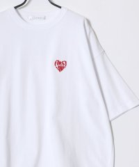 LAZAR/ラザル Lazar オーバーサイズ ハート柄 ワンポイント刺繍 半袖 Tシャツ レディース メンズ/508332428