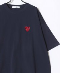 LAZAR/ラザル Lazar オーバーサイズ ハート柄 ワンポイント刺繍 半袖 Tシャツ レディース メンズ/508332428