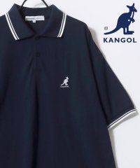 LAZAR/ラザル Lazar KANGOL/カンゴール Lazar別注・コラボ オーバーサイズ カノコ 無地 襟ライン 半袖ポロシャツ レディース メンズ/508332430