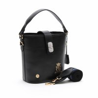 A.D.M.J./アクセソワ ドゥ マドモワゼル A.D.M.J. リバティソフト/アールデコバケット2WAYトートS　NAVY/508332478