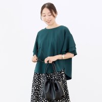 Aletta vita/アレッタ ヴィータ Aletta vita カットジョーゼット袖フリルブラウス/508332494