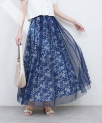 NICE CLAUP/OLIVE des OLIVE OUTLET/【natural couture】チュールレイヤードフレアスカート/508332517