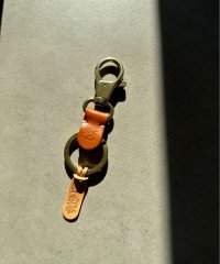 ar/mg/エーアールエムジー ar/mg IL BISONTE / イルビゾンテ / レザーキーリング COWHIDE KEYRING / SKH016/508332552