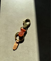 ar/mg/エーアールエムジー ar/mg IL BISONTE / イルビゾンテ / レザーキーリング COWHIDE KEYRING / SKH016/508332552