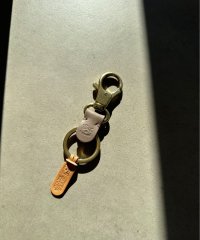 ar/mg/エーアールエムジー ar/mg IL BISONTE / イルビゾンテ / レザーキーリング COWHIDE KEYRING / SKH016/508332552