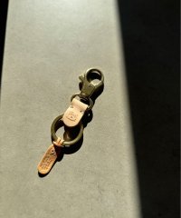 ar/mg/エーアールエムジー ar/mg IL BISONTE / イルビゾンテ / レザーキーリング COWHIDE KEYRING / SKH016/508332552