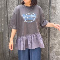 CRB/シーアールビー CRB 裾切替ロゴプルオーバー/508332577