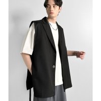 Classical Elf/クラシカルエルフ Classical Elf 「日常をアップデート。」ピークドラペル仕様エレガントセミロングベスト/508332612