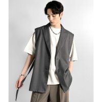 Classical Elf/クラシカルエルフ Classical Elf 「日常をアップデート。」ピークドラペル仕様エレガントセミロングベスト/508332612