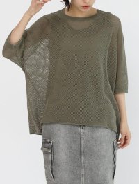 LASUD/ラシュッド LASUD タンクSETメッシュニットプルオーバー/508332627