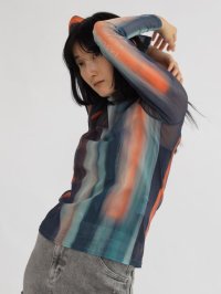 LASUD/ラシュッド LASUD ムラ染めシアーチュールインナー/508332628
