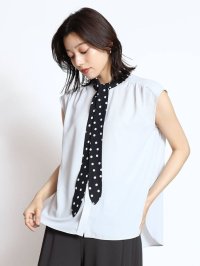FENNEL/フェンネル FENNEL ドットボウタイブラウス/508332662