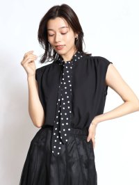 FENNEL/フェンネル FENNEL ドットボウタイブラウス/508332662