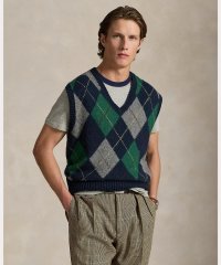 POLO RALPH LAUREN/ビッグ フィット アーガイル セーター ベスト/508332779