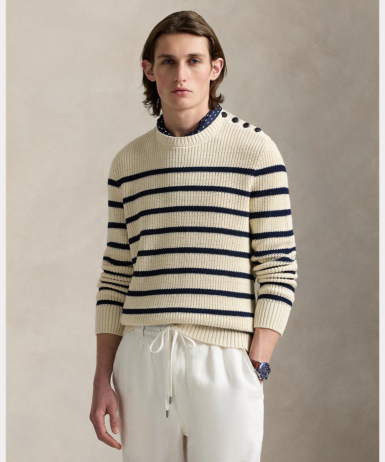 Ralph Lauren - ポロラルフローレン リネン ボーダー ワイド