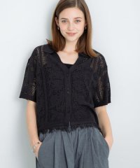 URBAN RESEARCH Sonny Label/【予約】フラワーメッシュサマーニットシャツ/508332982