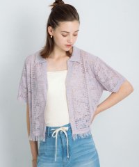 URBAN RESEARCH Sonny Label/フラワーメッシュサマーニットシャツ/508332982