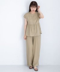 URBAN RESEARCH Sonny Label/『WEB限定』リネン混ペプラムセットアップ/508332984