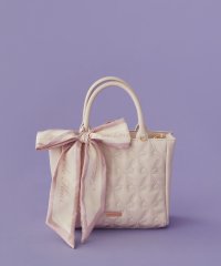 Maison de FLEUR/メゾン ド フルール Maison de FLEUR スカーフ付きリボンキルティング2Wayトート/508333032