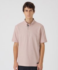 BLACK LABEL CRESTBRIDGE/【一部店舗限定】チェックコンビハニカムボタンダウンポロシャツ/508333048