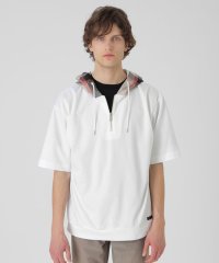 BLACK LABEL CRESTBRIDGE/【一部店舗限定】チェックフードプルオーバーパーカー/508333049