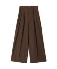 MACPHEE/ストレッチトロピカル タックワイドパンツ/508333050