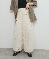 KBF/フロッキードットチュールバルーンパンツ/508333073