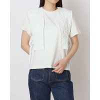 OMNES/オムネス OMNES 【OMNES】ふくれジャガードベスト Tシャツセット/508333105