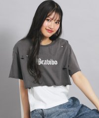 PINK-latte/【セットアイテム】ダメージTシャツ＋タンクセット/508333168