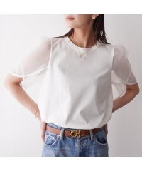 TORRAZZO DONNA/トラッゾドンナ TORRAZZO DONNA TORRAZZO DONNA カットソー Tulip sleeve T－shirt 6252－421/508333232