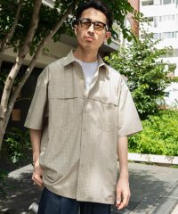 URBAN RESEARCH DOORS/OUTDOOR EXCHANGE  SHORT－SLEEVE SHIRTS/508333256