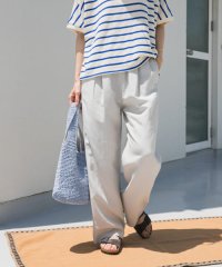 URBAN RESEARCH DOORS/リネン混イージーパンツ/508333262