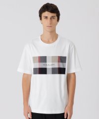 BLACK LABEL CRESTBRIDGE/【一部店舗限定】パネルクレストブリッジチェックTシャツ/508333348