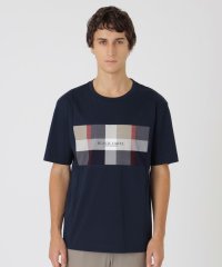 BLACK LABEL CRESTBRIDGE/【一部店舗限定】パネルクレストブリッジチェックTシャツ/508333348