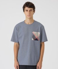 BLACK LABEL CRESTBRIDGE/【一部店舗限定】クレストブリッジチェックポケットTシャツ/508333349