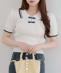 NICE CLAUP/OLIVE des OLIVE OUTLET/ 2025AW【RMAF】チャイナポロニット/508333362
