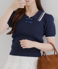 NICE CLAUP/OLIVE des OLIVE OUTLET/ 2025AW【RMAF】チャイナポロニット/508333362