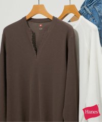 SLOBE IENA/《予約》HANES/ヘインズ SLOBE別注 WAFFLE 2パックカットソー/508333437