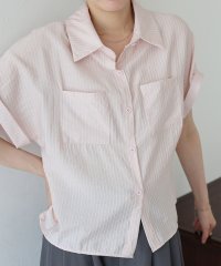 BLUEEAST/ブルーイースト BLUEEAST 半袖ストライプシャツ/508333547