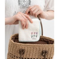 Honeys/ハニーズ Honeys ハンカチタオル ハンカチ タオルハンカチ ミニタオル 刺繍 アニマル柄 花柄 綿100％ フェミニン オールシーズン レディース/508333560