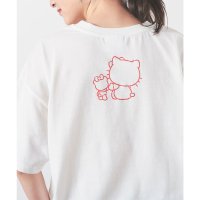 Honeys/ハニーズ Honeys サンリオキャラクターズ／ゆるTシャツ トップス Tシャツ 半袖Tシャツ カットソー 半袖 サンリオキャラクターズ キャラクター レディー/508333569