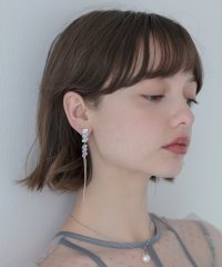 Leja/レジャ Leja ビジューロングチェーンピアス結婚式 パーティー 成人式 二次会 同窓会 お呼ばれ オケージョン 20代 30代 40代/508333874