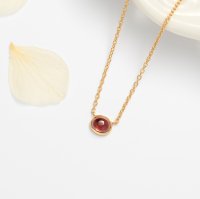 L&Co./エルアンドコー L&Co. SV925 色石ネックレス(ガーネット)/508334037