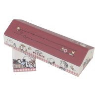 cinemacollection/シネマコレクション cinemacollection スヌーピー 眼鏡ケース クロス付きハウスメガネケース ピクニック日和 ピーナッツ カミオジャパン ハードタ/508334051