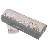 cinemacollection/シネマコレクション cinemacollection スヌーピー 眼鏡ケース クロス付きハウスメガネケース COFFEE BREAK ピーナッツ カミオジャパン/508334052