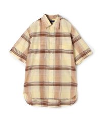 TOMORROWLAND MENS/コットンシルク マドラスチェック ハーフスリーブシャツ/508334115
