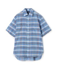 TOMORROWLAND MENS/コットンシルク マドラスチェック ハーフスリーブシャツ/508334115