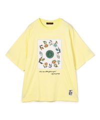 CABaN /CABaN スビンコットン フラワーサークルプリントＴシャツ/506440191