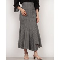 READY MADES/レディメイド LADYMADE ストライプアシメヘムマーメイドスカート/508316747