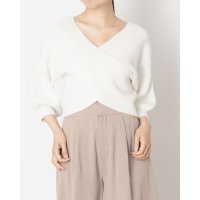 READY MADES/レディメイド LADYMADE 畦編みクロスニットプルオーバー/508319633